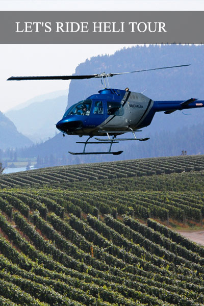 One of a kind scenic helicopter wine tour!